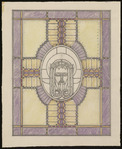 Ontwierp voor glas-in-lood raam
              <br/>
              Gemeente Amsterdam Stadsarchief, ca 1925-1930